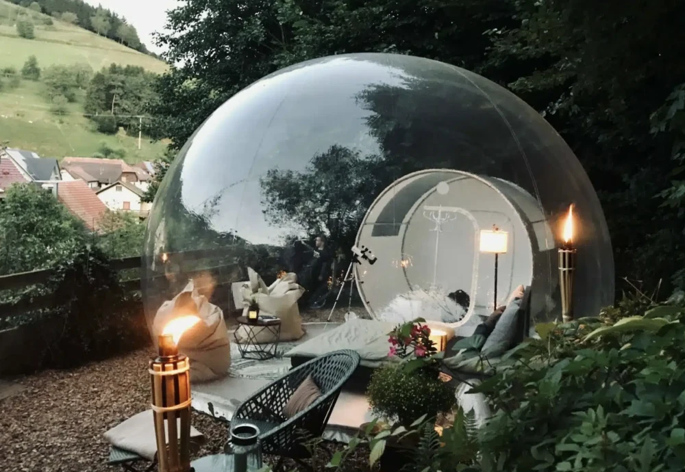 what is a bubble tent