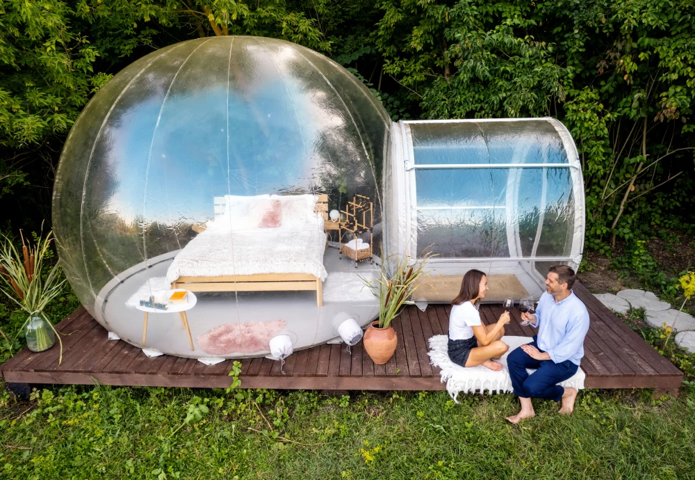 inflatable bubble tent camping