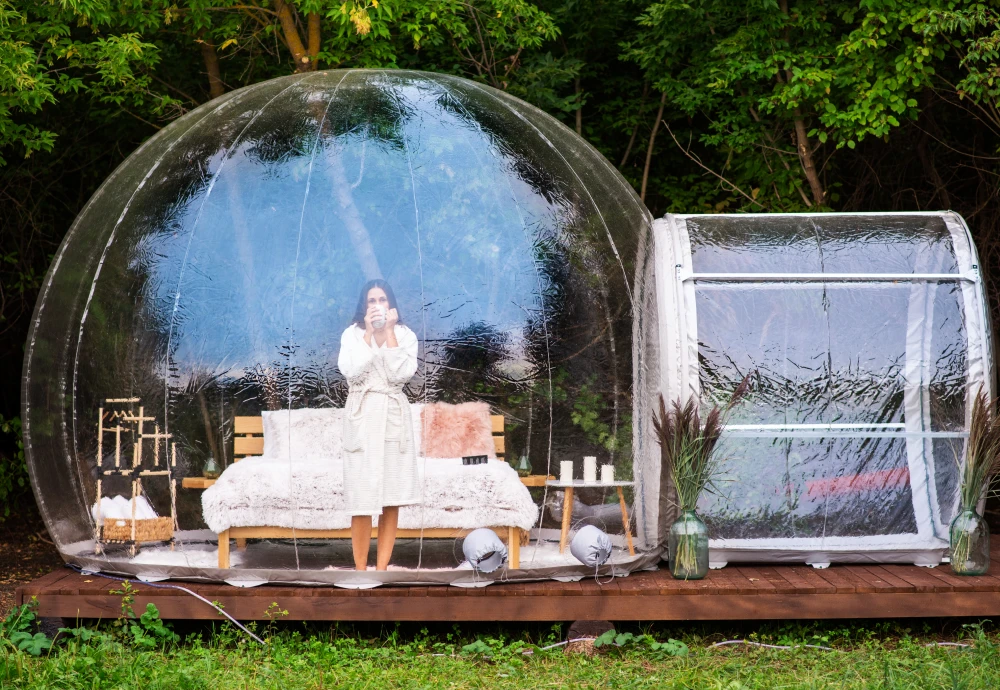 cosy bubble tent